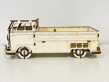 VW T1 Pritschenwagen (PickUp/Single Cab) als 3D Großmodell - Seitenansicht